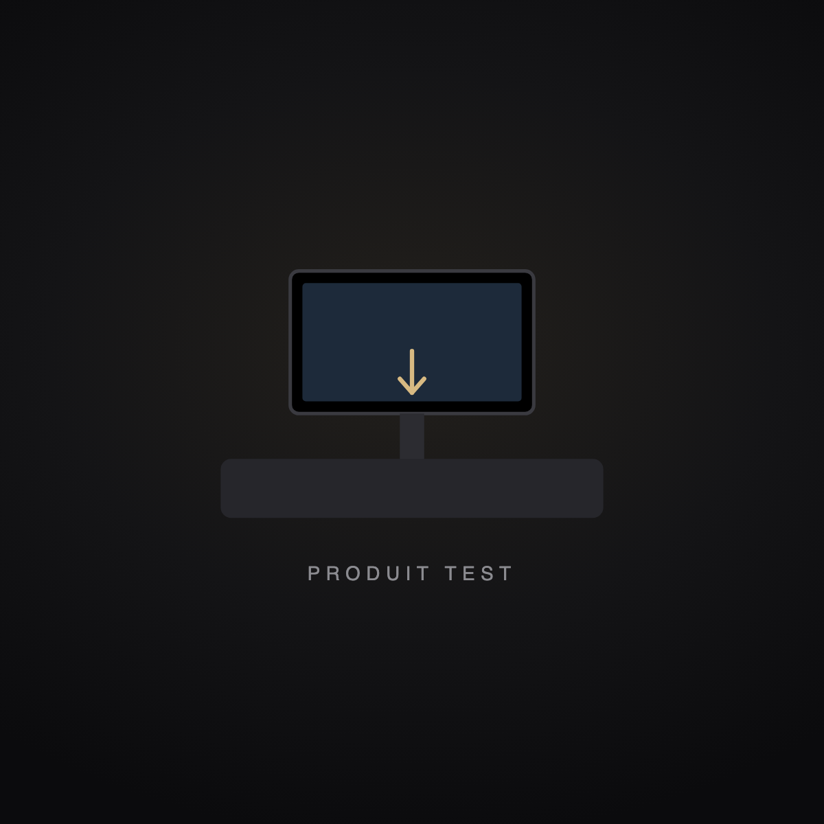 Produit test ascenseur TV