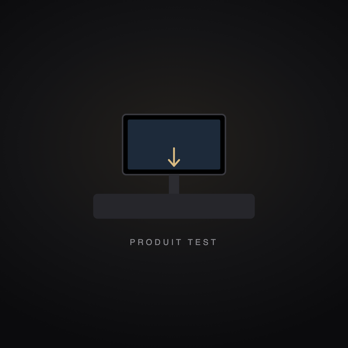 Produit test ascenseur TV