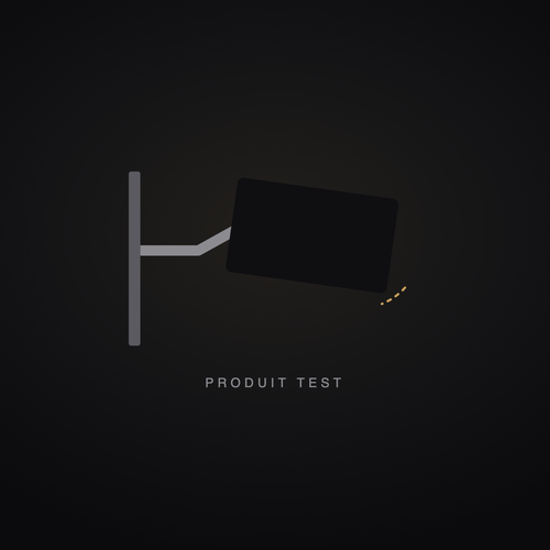 Produit test support mural