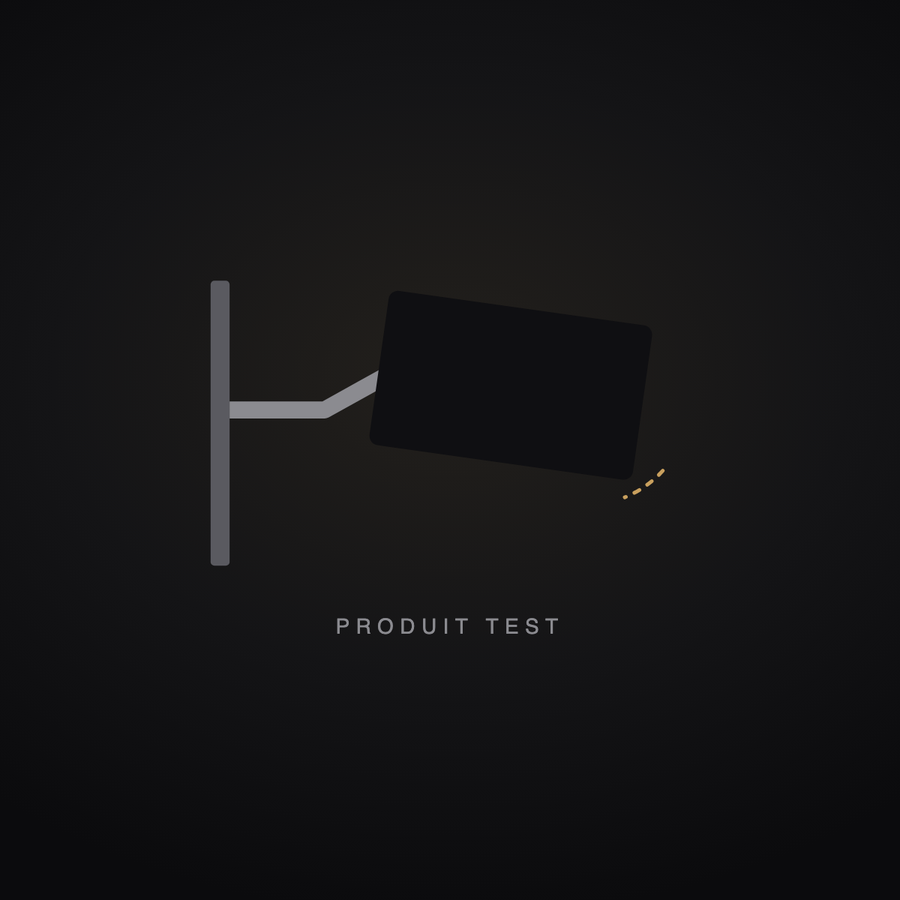 Produit test support mural